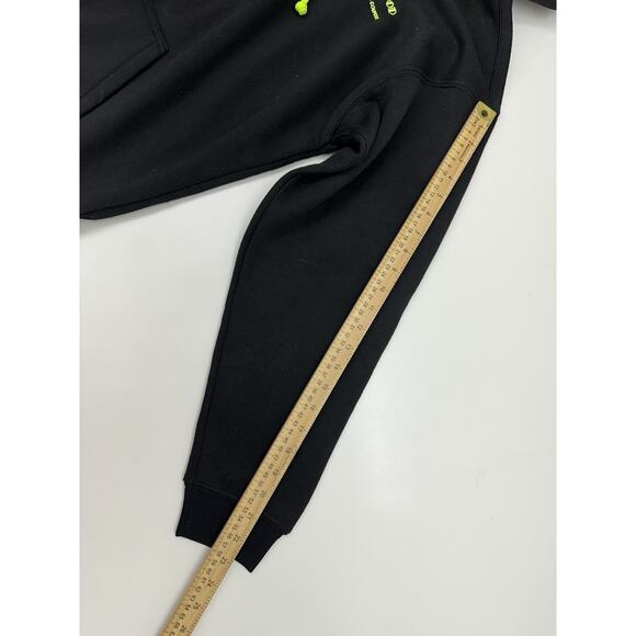 Tipsy Jacket Large Black Zip Up Hooded Hollywood Casino Penn National Fleece - Picture 10 of 12